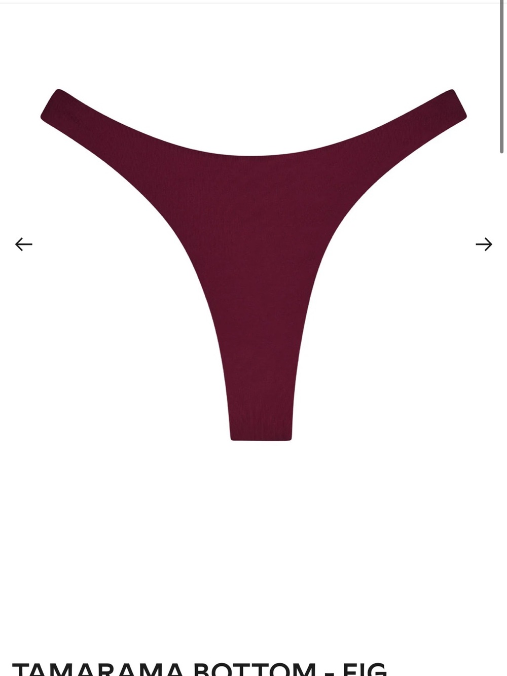 Monday Swimwear Fig Tamara Bottom